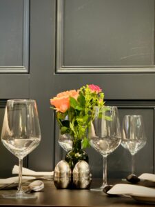 Piatto verde Italian restaurant in Edinburgh table look